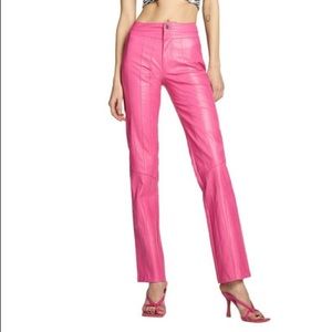 IAMGIA pink leather pants